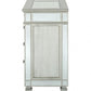 68" Gray Wood Six Drawer Double Dresser