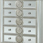 21" Clear Solid Wood