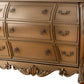 41" Brown Solid Wood 11 Combo Dresser