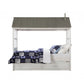 Twin White Two Drawers Bed