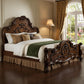 Brown Solid Wood Bed Frame