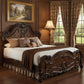Dark Brown Queen Bed Frame
