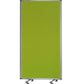 71" Green Iron Folding Three Panel Screen Room Divider