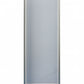 71" White Iron Folding Six Panel Screen Room Divider