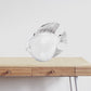 6" Silver Buffed Aluminum Tabletop Sculpture