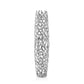 32" Aluminum Silver Twigs Cylinder Floor Vase