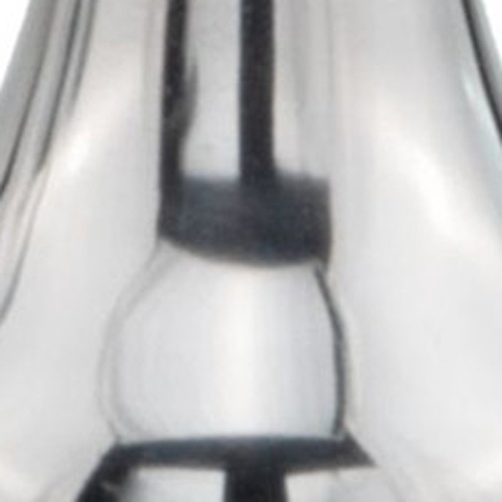 17" Silver Buffed Aluminum Decorative Pear Tabletop Sculpture