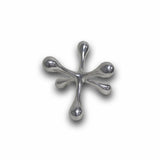 7" Silver Buffed Aluminum Decorative Jack