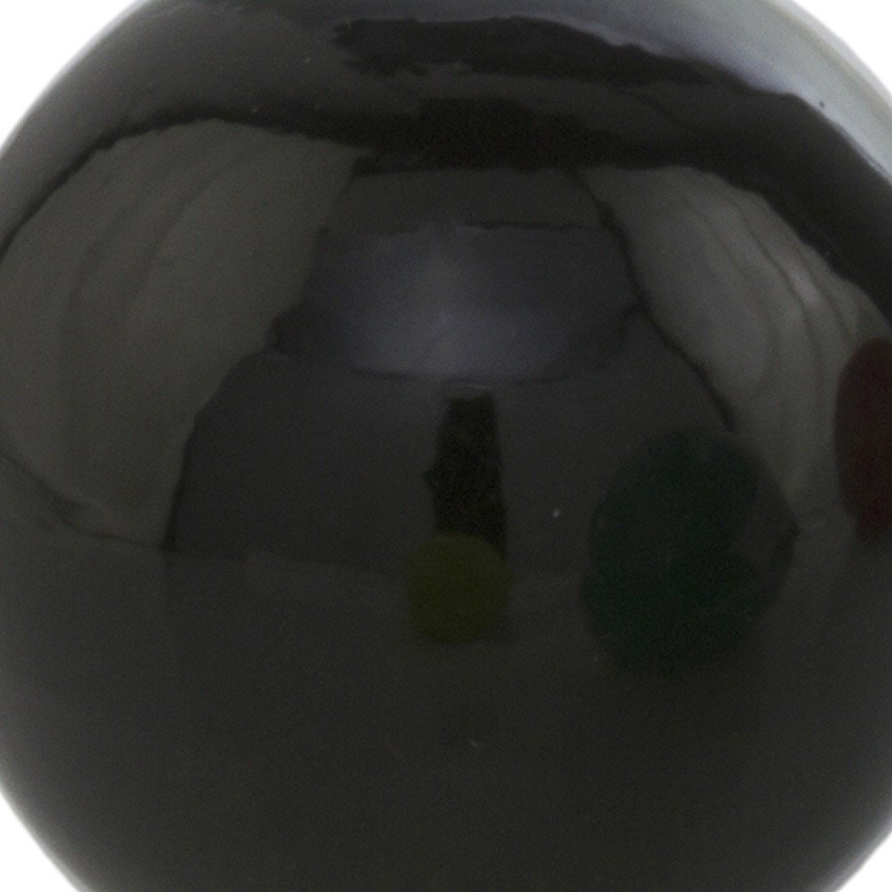 3" Silver Metal Decorative Orb