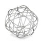 7" X 7" X 7" Silver Large Wire Sphere
