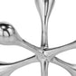 7" Silver Buffed Aluminum Decorative Jack