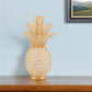 23" Glam Bling Faux Crystal and Gold Pineapple