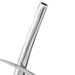20" Aluminum Silver Modern Abstract Table Vase