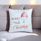 18"X18" Merry Christmas Printed Decorative Throw Pillow Cover