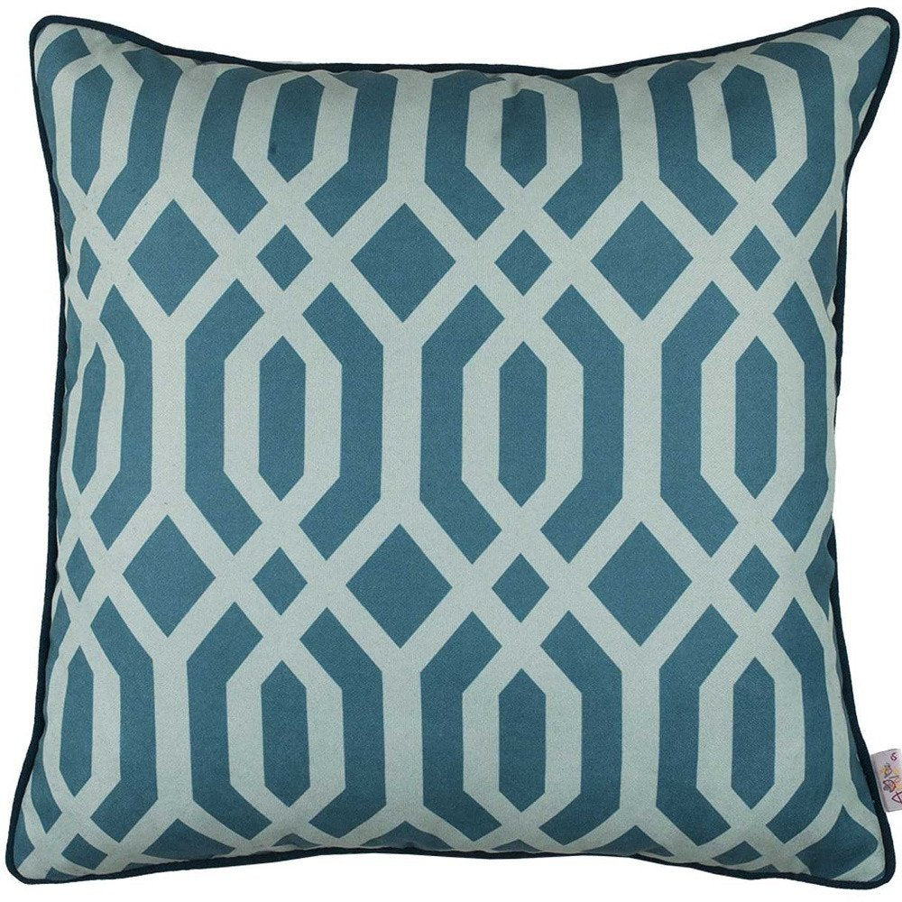18" Teal Throw Pillow Cover