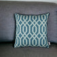 18" Teal Throw Pillow Cover