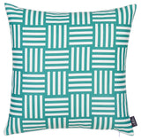18"X18" Memphis Printed Decorative Throw Pillow Cover