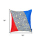 18"X18" Memphis Square Printed Decorative Throw Pillow Cover