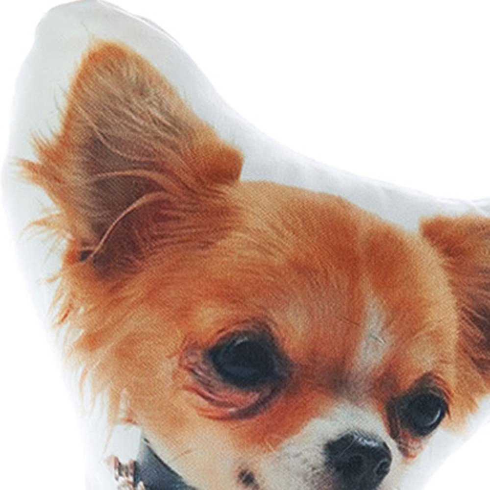 16" X 10" Brown Dog Throw Pillow Cover