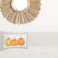 Pumpkin Trio Lumbar Decorative Throw Pillow Cover