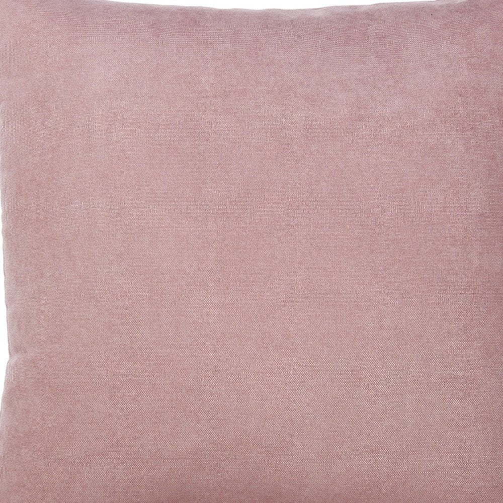 Set of Two 18" Mauve Pink Throw Pillow Covers