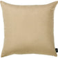 Set of Two 18" Beige Throw Pillow Covers
