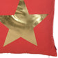 18" Gold Throw Pillow Cover
