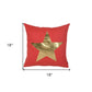 18" Gold Throw Pillow Cover