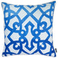 18" Blue Throw Pillow Cover