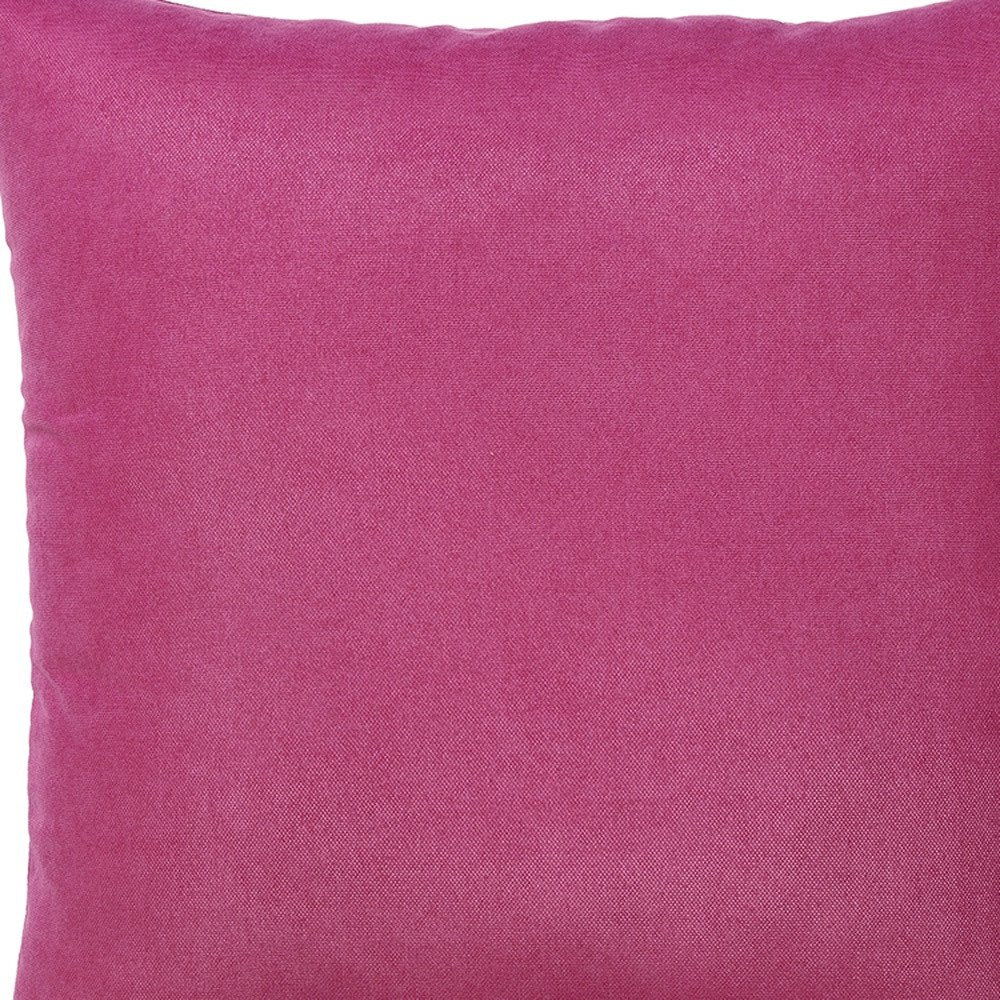 Set of Two 18" Pink Throw Pillow Covers