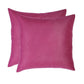 Set of Two 18" Pink Throw Pillow Covers