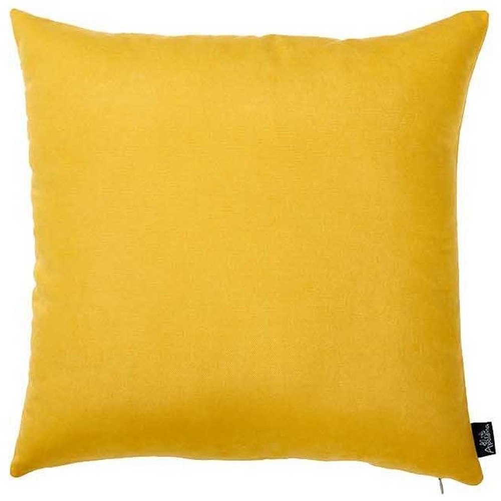 Set of Two 20" Yellow Throw Pillow Covers
