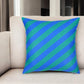 18"X18" Memphis Square Printed Decorative Throw Pillow Cover