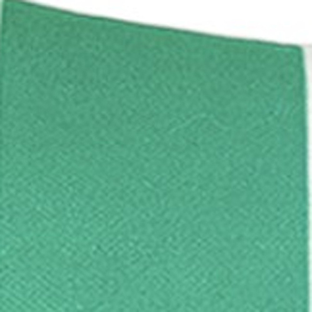 18" Green and White Striped Throw Pillow Cover