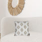 Neutral Browns Ikat Decorative Throw Pillow Cover