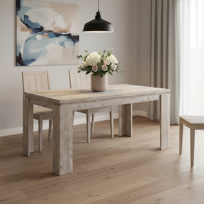 36" Taupe Dining Table