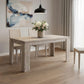 36" Taupe Dining Table