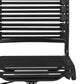 Black Adjustable Swivel Bungee Rolling Office Chair