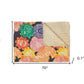 50" X 70" Black Green Red and Pink Kantha Cotton Patchwork Throw Blanket with Embroidery
