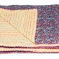 50" X 70" Multi Colored Eclectic Bohemian Traditional  Throw Blankets