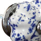 Set of Twelve Blue And White Ceramic Drawer Pull Knobs