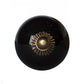 Set of Twelve Black And Gold Ceramic Drawer Pull Knobs
