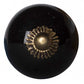 Set of Twelve Black And Gold Ceramic Drawer Pull Knobs