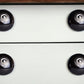 Set of Twelve Black Ceramic Drawer Pull Knobs