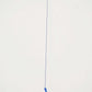 6" X 3" Blue Resin Climbing Man Hanging Dimensional Sculpture