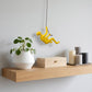 6" X 3" Yellow Resin Novelty Hanging Dimensional Sculpture