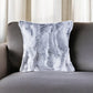 5" X 18" X 18" 100% Natural Rabbit Fur Grey Pillow