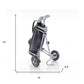 6.5" X 8" X 10" Black Golf Bag