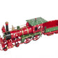 Handmade Tin Christmas Train Model