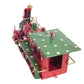 Handmade Tin Christmas Train Model